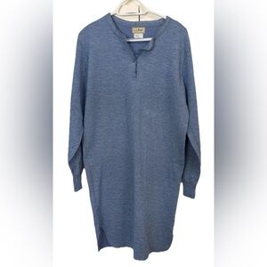 Vintage LL Bean Womens Nightshirt, Insulated, Size Large